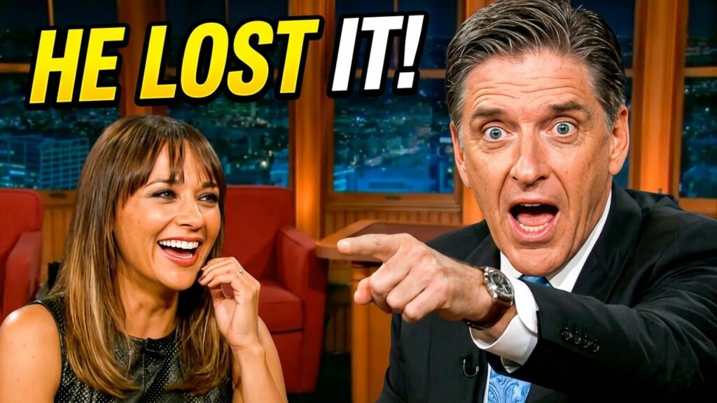 Rashida Jones Catches Craig Ferguson Completely Off Guard