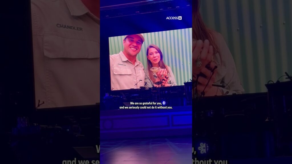 #BindiIrwin made a virtual appearance during the #SteveIrwinGala on May 2