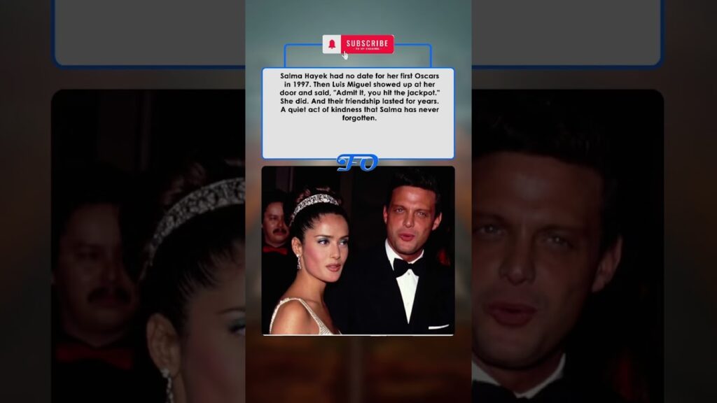 Luis Miguel Showed Up at Salma Hayek's Door Before Her First Oscars — "Admit It, You Hit the Jackpot