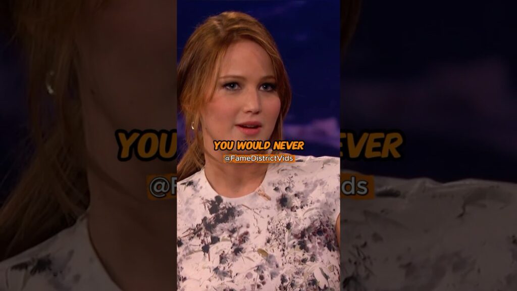 Jennifer Lawrence was REJECTED because of THIS! 😥😮 #jenniferlawrence #celebrity #funny #shorts