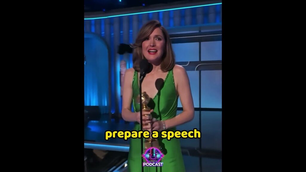 Rose Byrne wins golden globe and she give no speech