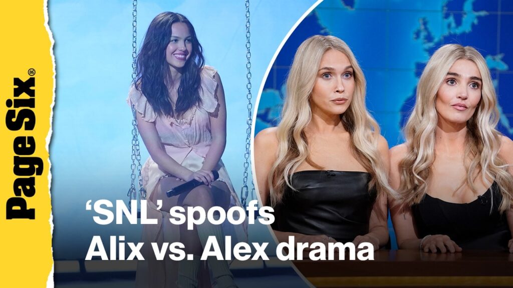 Olivia Rodrigo hosts celeb-packed 'SNL': Connor Storrie, Aziz Ansari, Alix vs. Alex drama