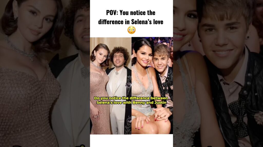 The difference between Selena’s love for Benny and Justin #selenagomez #justinbieber