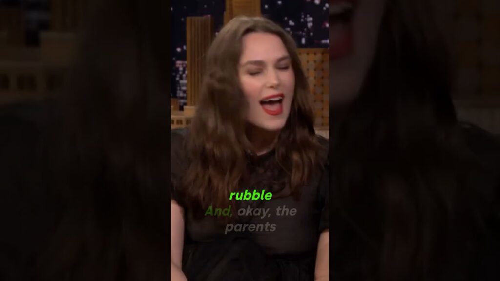Keira Knightley’s Bath Story Took a Weird Turn 🛁