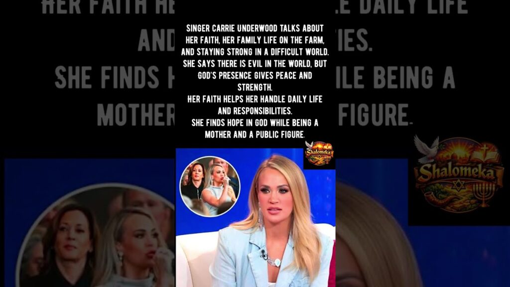 God Is Always With Us in Dark Times#CarrieUnderwood #FaithAndFamily #GodIsWithUs