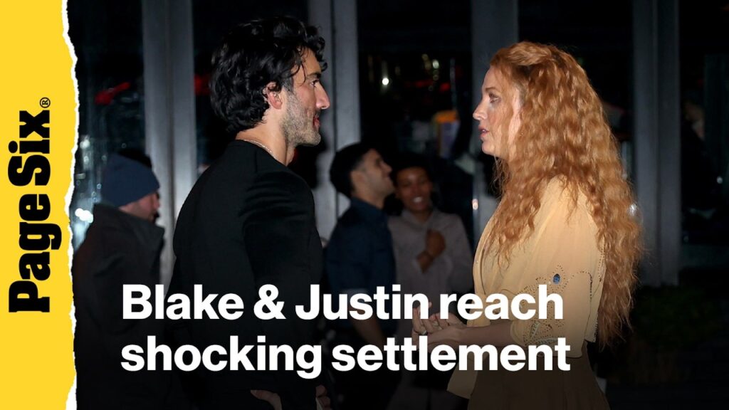 Blake Lively and Justin Baldoni reach shocking settlement in ‘It Ends With Us’ battle