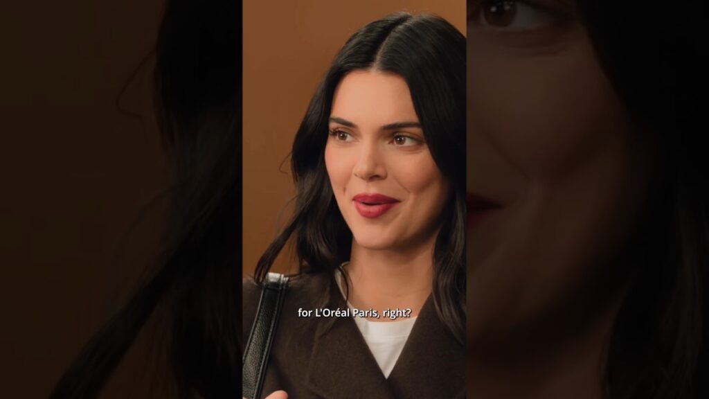 kendall for L'Oréal paris with The Devil wears prada 2 Ad video 😍 #kendalljenner #shortvideo