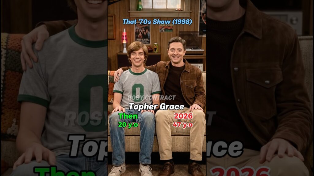That ’70s Show (1998) Cast Then and Now 📺 #That70sShow #TopherGrace #tvlegends
