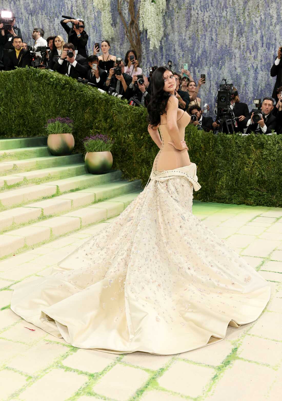 Model Kylie Jenner attends the 2026 Met Gala.