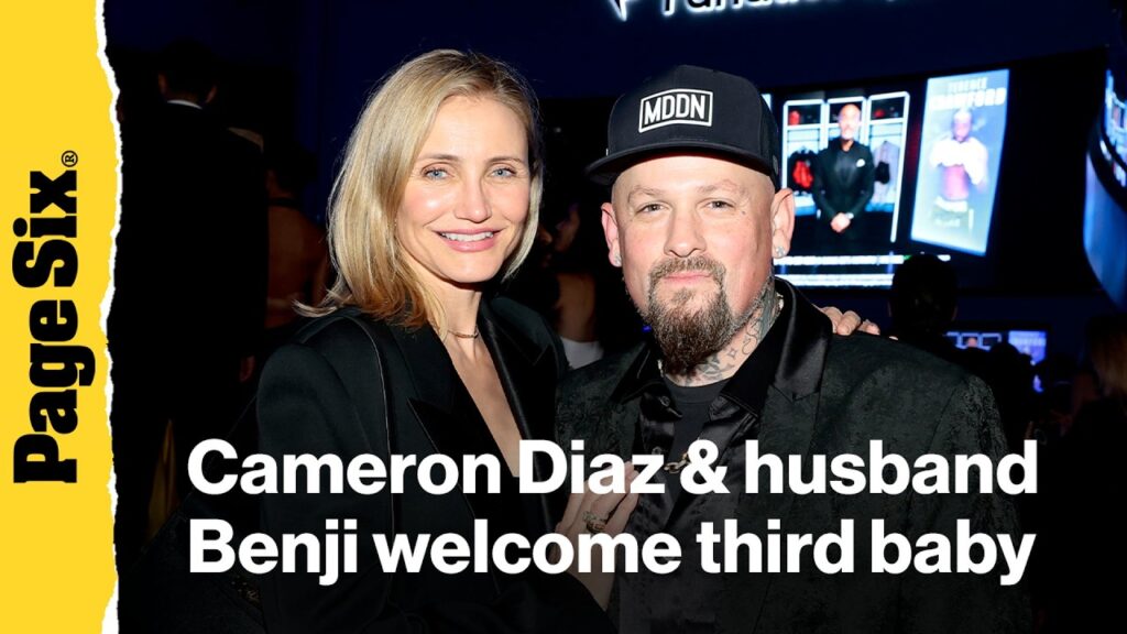 Cameron Diaz and Benji Madden welcome third child, reveal baby boy's unique name