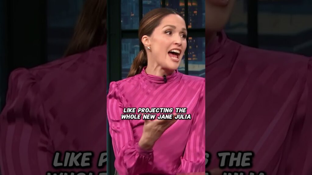 Rose Byrne Performed Without a Mic in Fallen Angels #shorts #rosebyrne