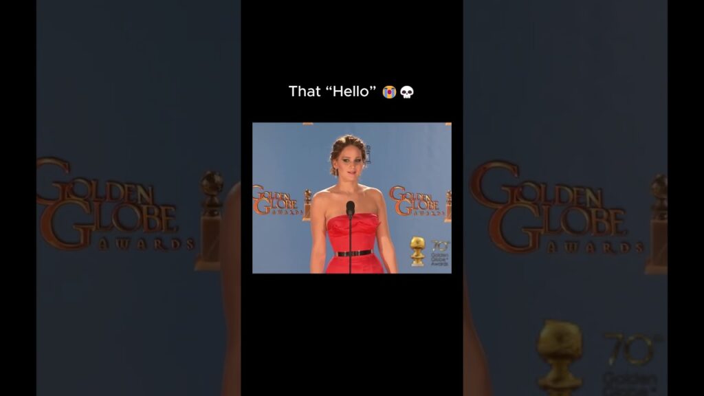 Jennifer Lawrence Said “Hello” Like Mr. Bean 😭💀