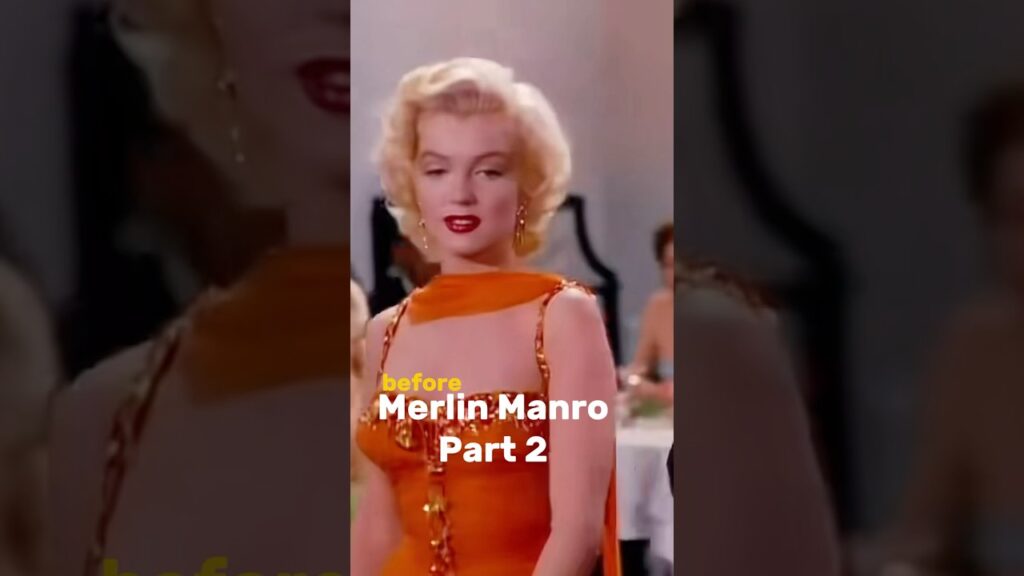 Marilyn Monroe: Rare Colorized Footage in Ultra HD 4K #history#20thcentury