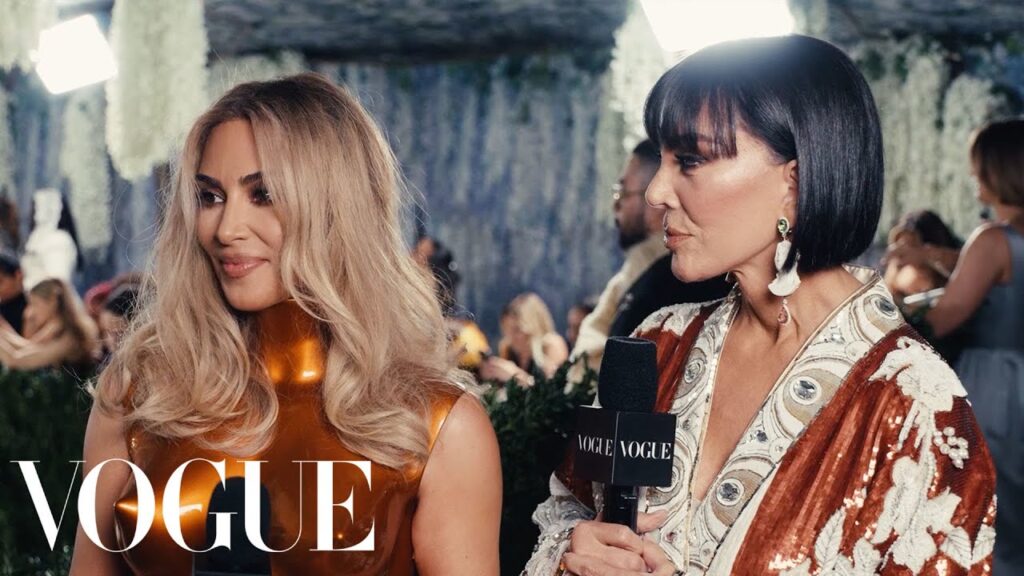 Kim Kardashian & Kris Jenner Make Met Gala a Family Affair | Vogue