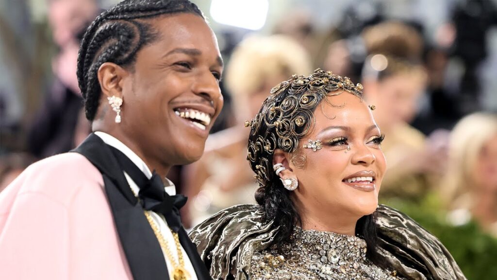 Rihanna SHINES w/ A$AP Rocky At 1st Met Gala Since Baby Rocki's Birth