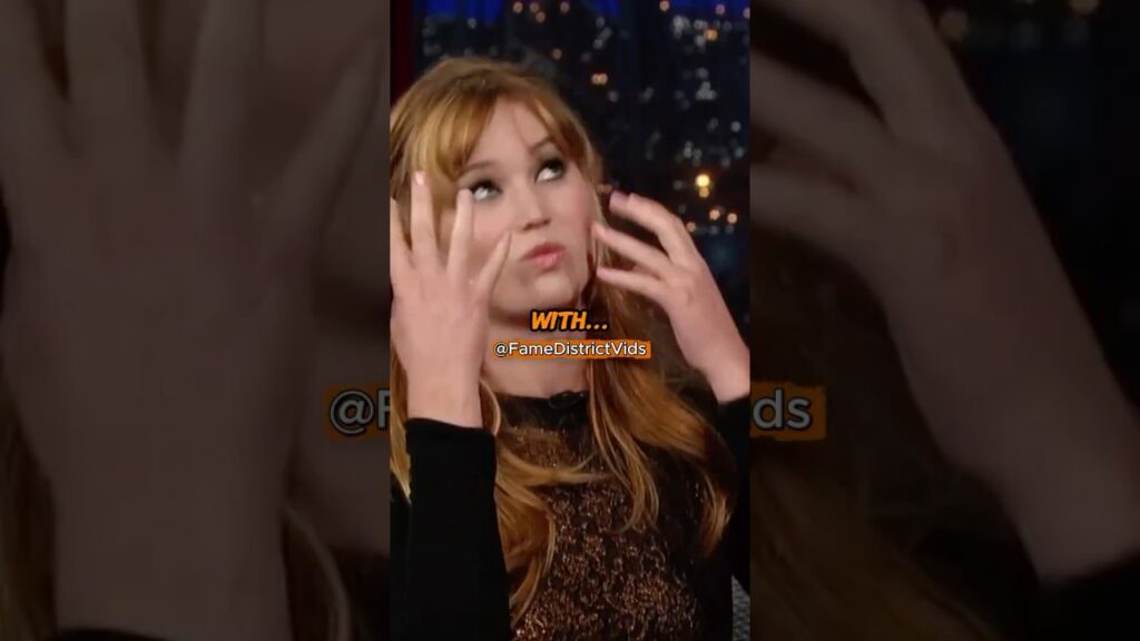 Jennifer Lawrence WENT THROUGH THIS as a child! 😮😲 #jenniferlawrence #celebrity #funny #shorts