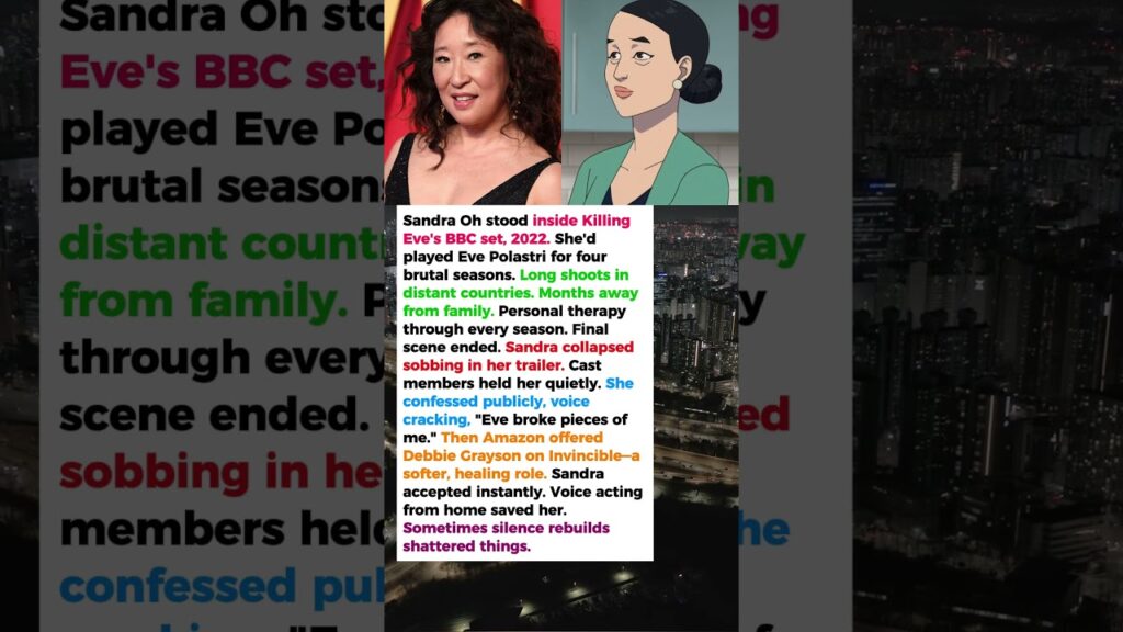 Sandra Oh Cried Filming Killing Eve's Final Scene—Eight Years Almost Broke Her Spirit