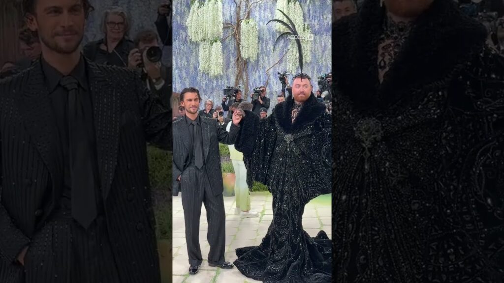 Showgirl Sam is here and ready to dazzle ✨💅 #metgala #awardseason