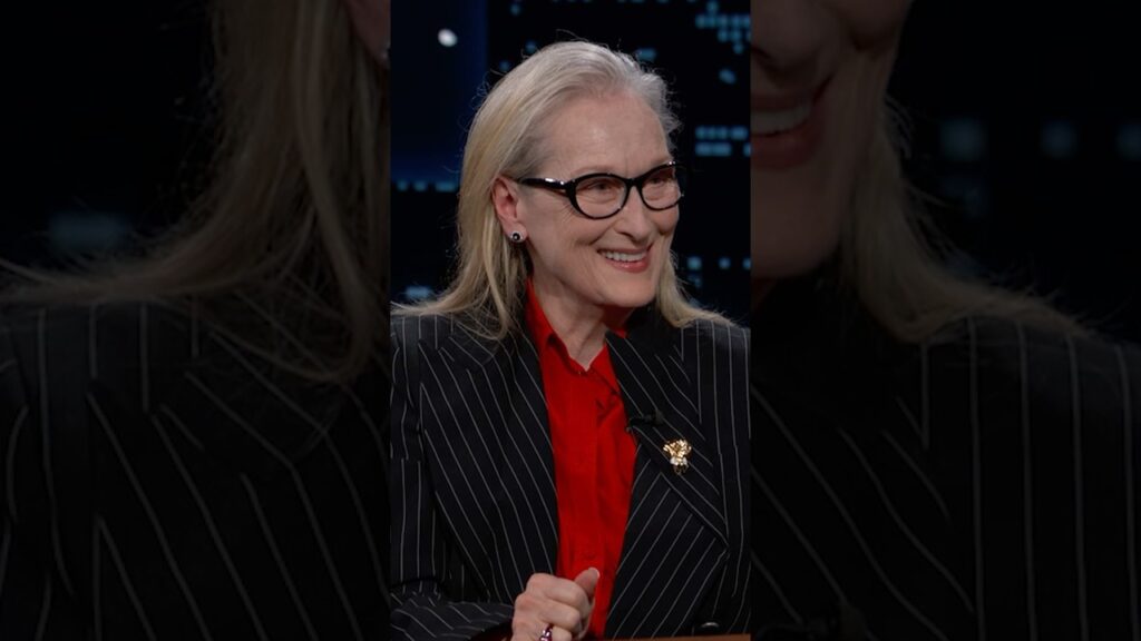 Meryl Streep on calling Lady Gaga to cast her in The Devil Wears Prada 2… #Kimmel