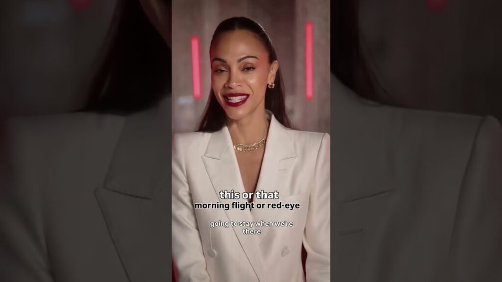 This or That Beauty Favorites with  Zoe Saldaña