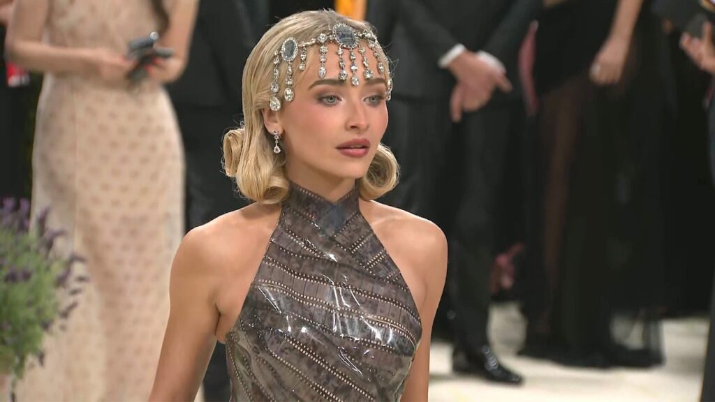 Met Gala 2026: Sabrina Carpenter Wears FILM STRIPS as a Dress!