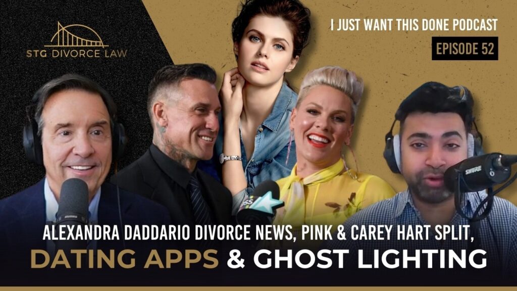Alexandra Daddario Divorce News, Pink and Carey Hart Split, Dating Apps and Ghost Lighting | EP 52 Alexandra Daddario Divorce News, Pink and Carey Hart Split, Dating Apps and Ghost Lighting | EP 52