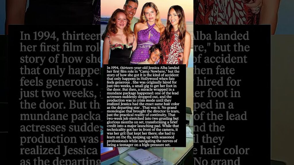 Jessica Alba’s Unbelievable Break in Camp Nowhere #shortsfeed #shorts #hollywood