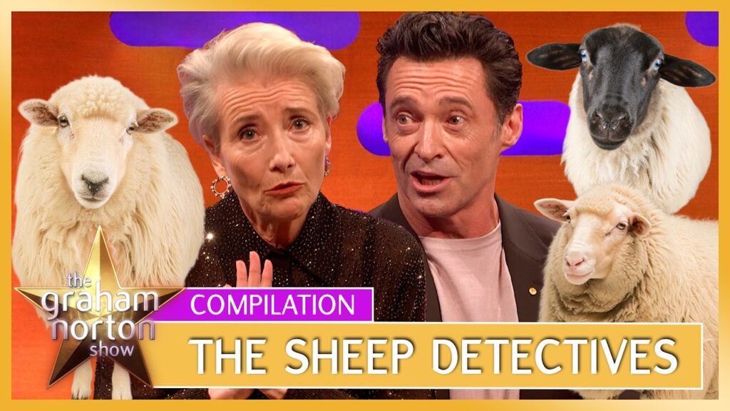 The Cast Of The Sheep Detectives On The Graham Norton Show 🐑