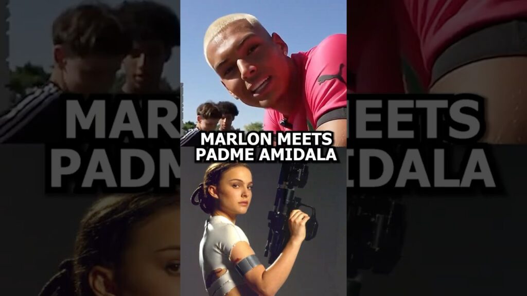 Marlon Randomly Met Natalie Portman's Kid In France