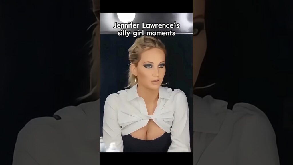 Jennifer Lawrence’s silly girl moments #youtube #funny #celebrity #jenniferlawrence #sillygirl