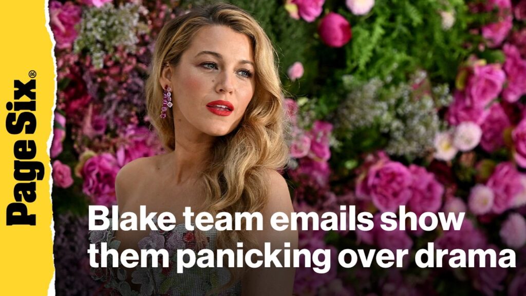 Blake Lively team emails show them panicking over 'It Ends With Us' drama