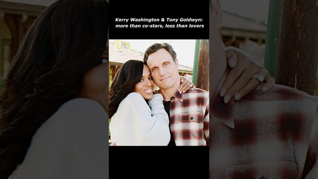 Kerry Washington & Tony Goldwyn: more than co-stars, less than lovers #kerrywashington #tonygoldwyn