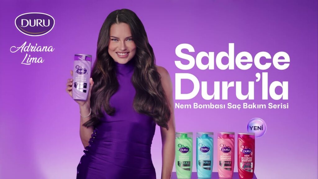 Duru Nem Bombası x Adriana Lima | Yeni Duru Nem Bombası Saç Bakım Serisi ile sen de #SadeceDuru’la!