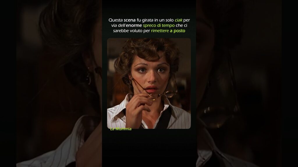 LA MUMMIA e la scena ONE SHOT #shorts