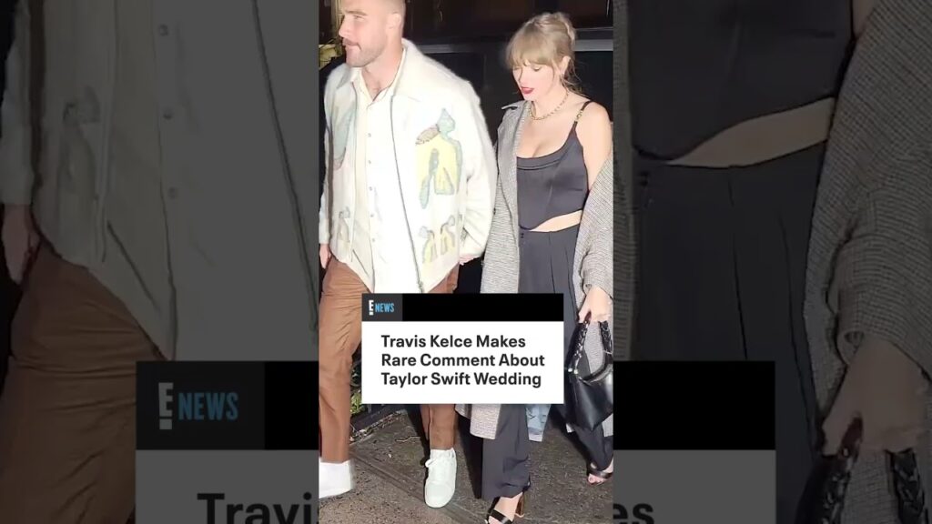 Travis Kelce is ready for his wedding with Taylor Swift. 💍 Read his comments at the link in bio.
