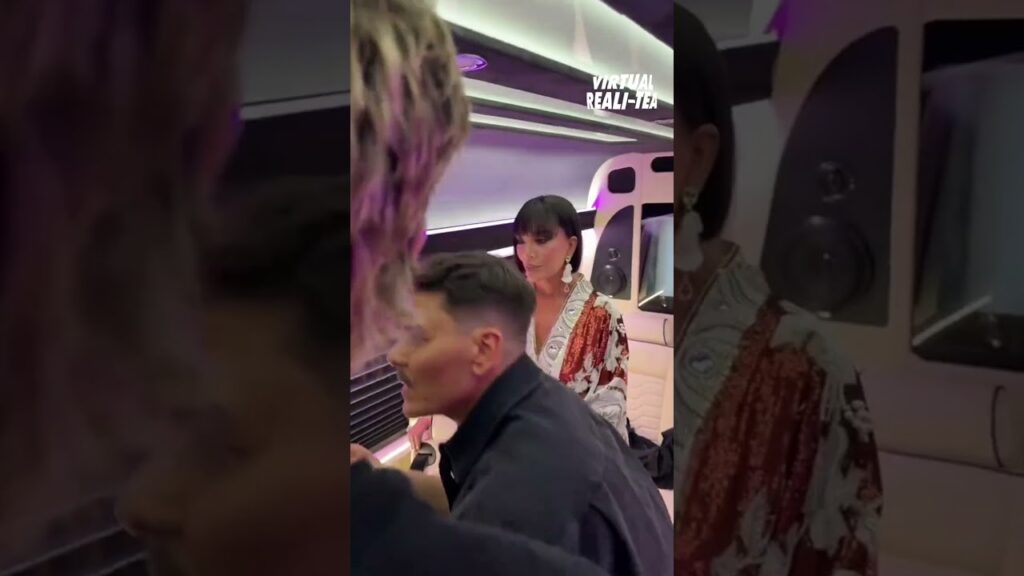 Kim Kardashian prepping for Met Gala to Justin Bieber’s "Baby" 🥹  | Virtual Reali-Tea #shorts