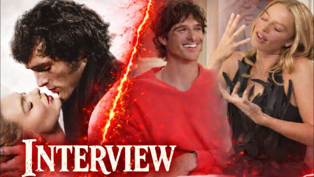 Margot Robbie and Jacob Elordi Talk WUTHERING HEIGHTS Steamy Sex Scenes and Shooting Iconic Poster