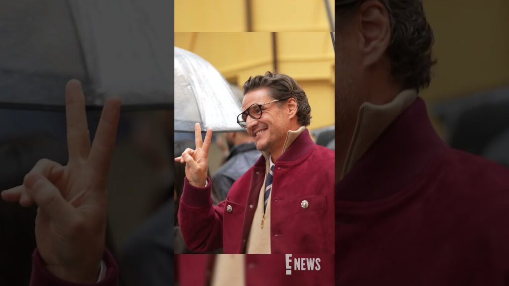 Pedro Pascal attends the Paris premiere of "The Mandalorian And Grogu."