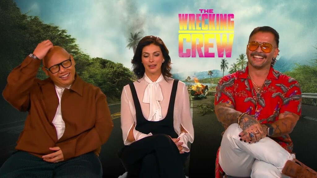 The Wrecking Crew Cast Interview | Jacob Batalon, Morena Baccarin, Ángel Manuel Soto