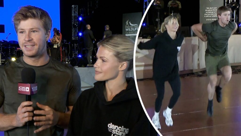 Robert Irwin & Witney Carson Break Down Steve Irwin Tribute Dance Reunion (EXCLUSIVE)