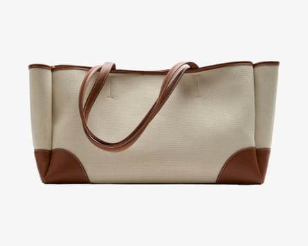 M&S Canvas Stitch Tote Bag