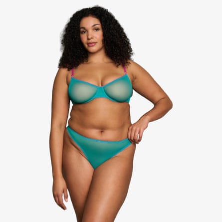 Dora Larsen Jean Clean Tulle Underwire Bra