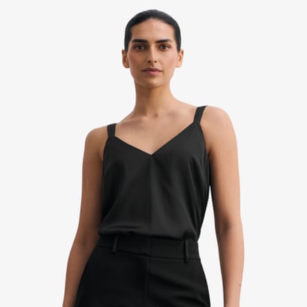 The Fold Adela Silk Satin Cami