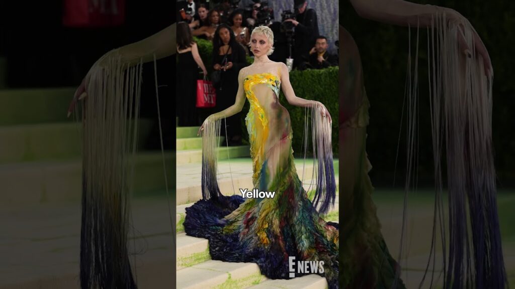 These celebs took the #MetGala by storm and made a rainbow. 🌈✨