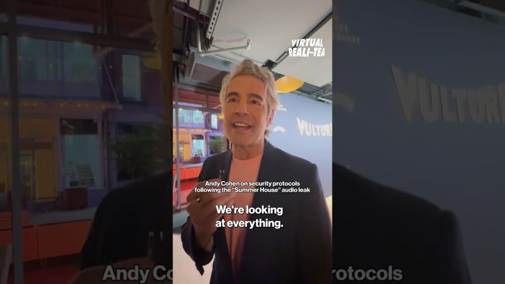 Andy Cohen on Summer House reunion audio leaks & security protocols | Virtual Reali-Tea #shorts