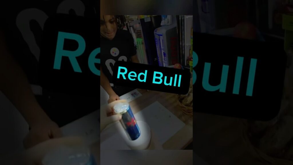 These yns were trying to steal the Red Bull  drink and this happened