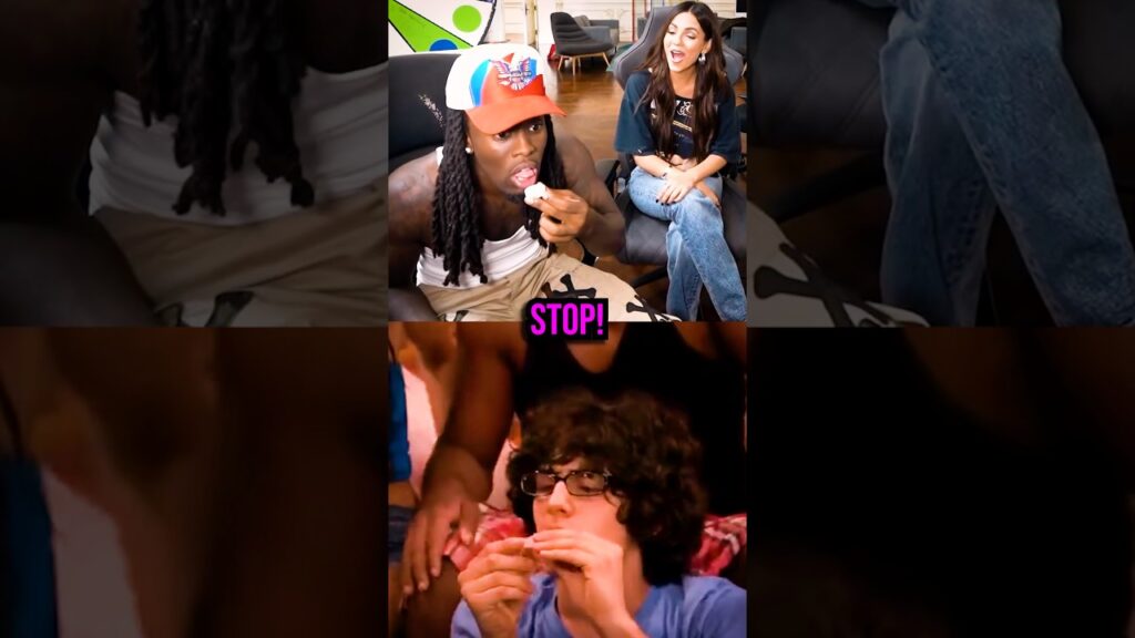Kai Cenat Told Victoria Justice His Favorite Scene!😂🎬
