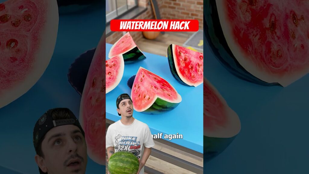 Watermelon Slice Hack!