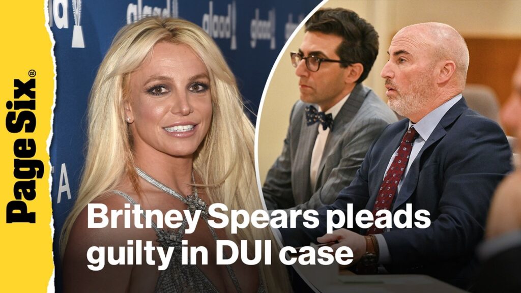 Britney Spears pleads guilty to reckless driving in DUI case