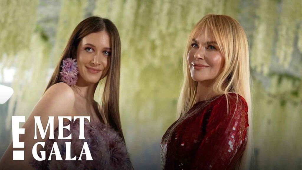 Nicole Kidman’s Daughter Sunday Shares Peek at Met Gala Dress Creation | E! New